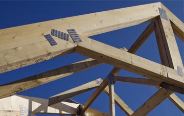 Old Tree roof trusses for new builds and additions